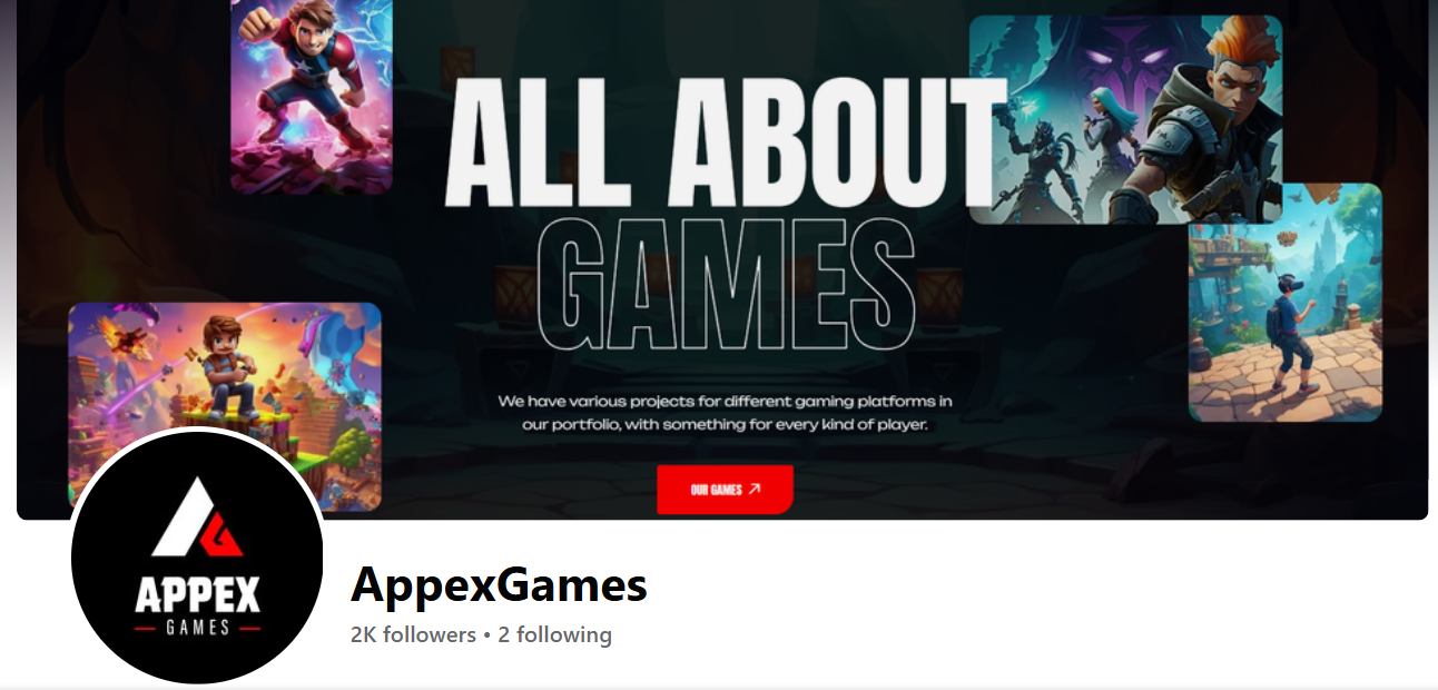 AppEx Games brand showcase