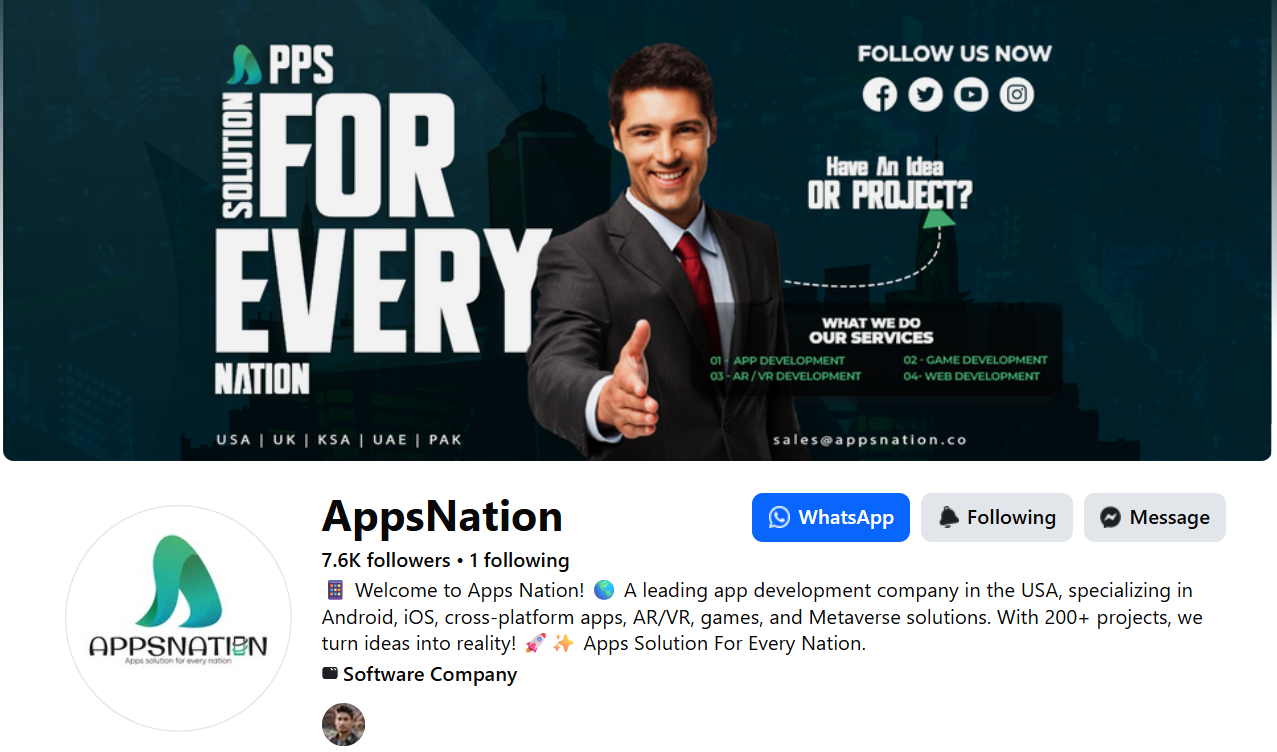 AppsNation brand showcase